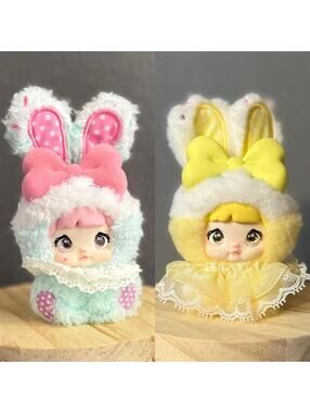 Confirmed - Authentic Nommi Sweetheart Bunny - Pudding & Frost Cream Bundle of 2